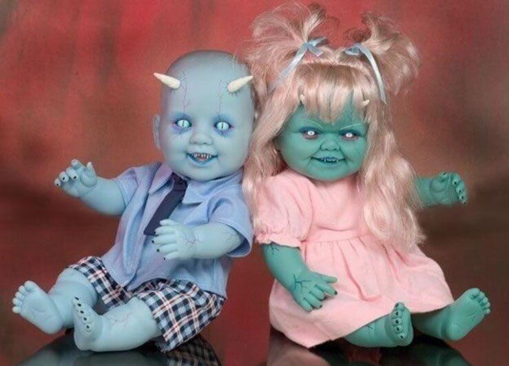 Brinquedos bizarros que assustam mais do que divertem