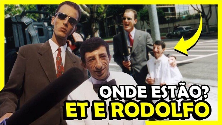 Comediantes dos anos 90 ET e Rodolfo