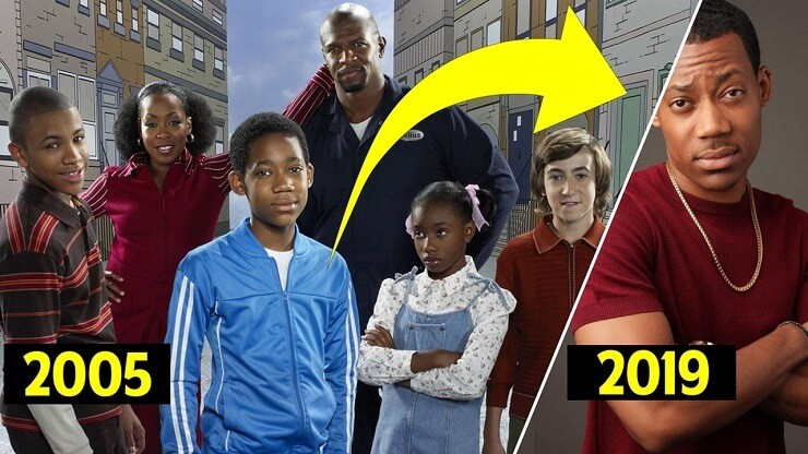 Elenco de Todo Mundo Odeia o Chris antes e depois