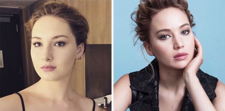 Pessoas anônimas confundidas com celebridades de Hollywood