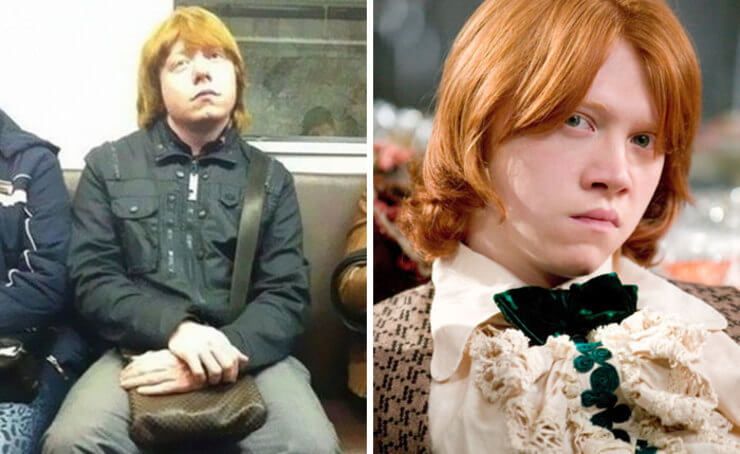 Pessoas anônimas confundidas com celebridades de Hollywood