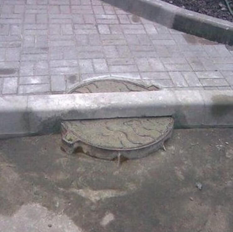 Erros engraçados de construções que ninguém consegue entender