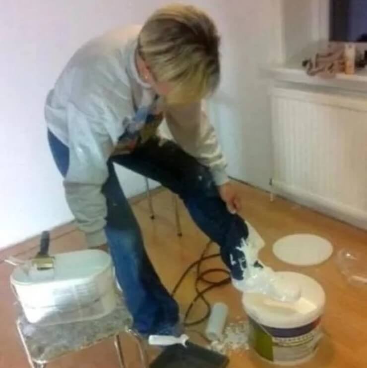 Fotos de pessoas que acordaram com o pé esquerdo