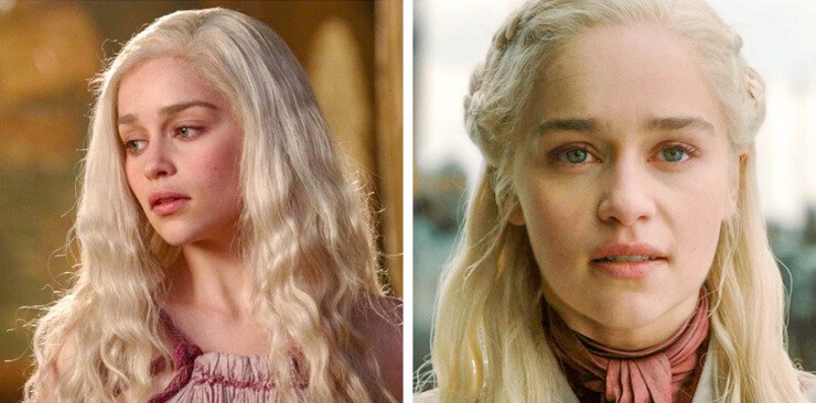 A mudança dos atores de Game of Thrones nas temporadas da série da HBO