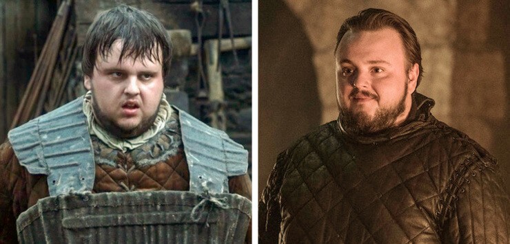 A mudança dos atores de Game of Thrones nas temporadas da série da HBO