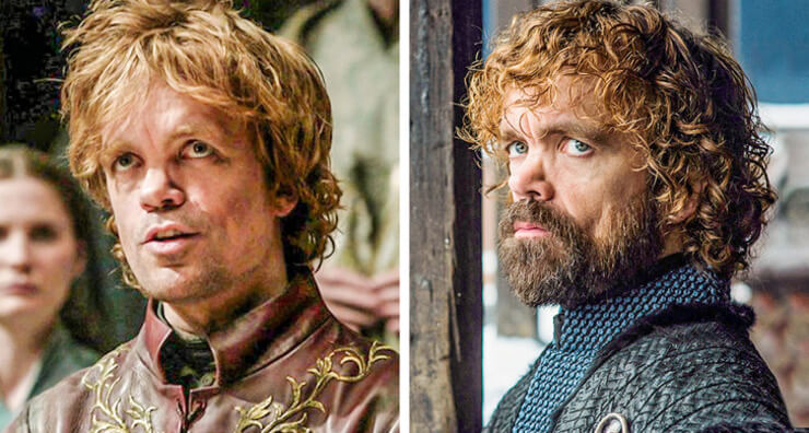 A mudança dos atores de Game of Thrones nas temporadas da série da HBO