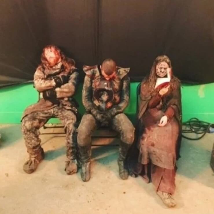 Fotos dos bastidores da série da HBO Game of Thrones