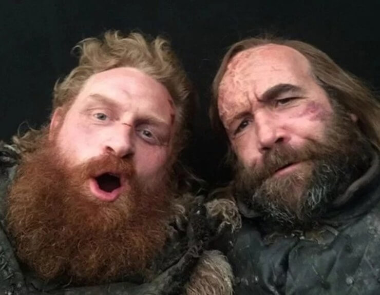 Fotos dos bastidores da série da HBO Game of Thrones