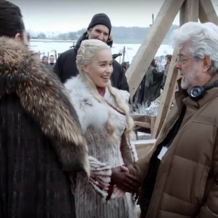 Fotos dos bastidores da série da HBO Game of Thrones