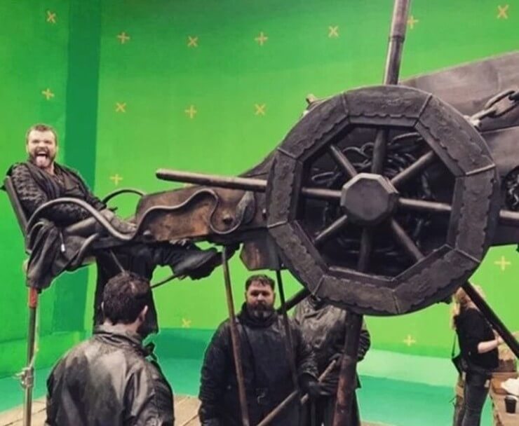 Fotos dos bastidores da série da HBO Game of Thrones
