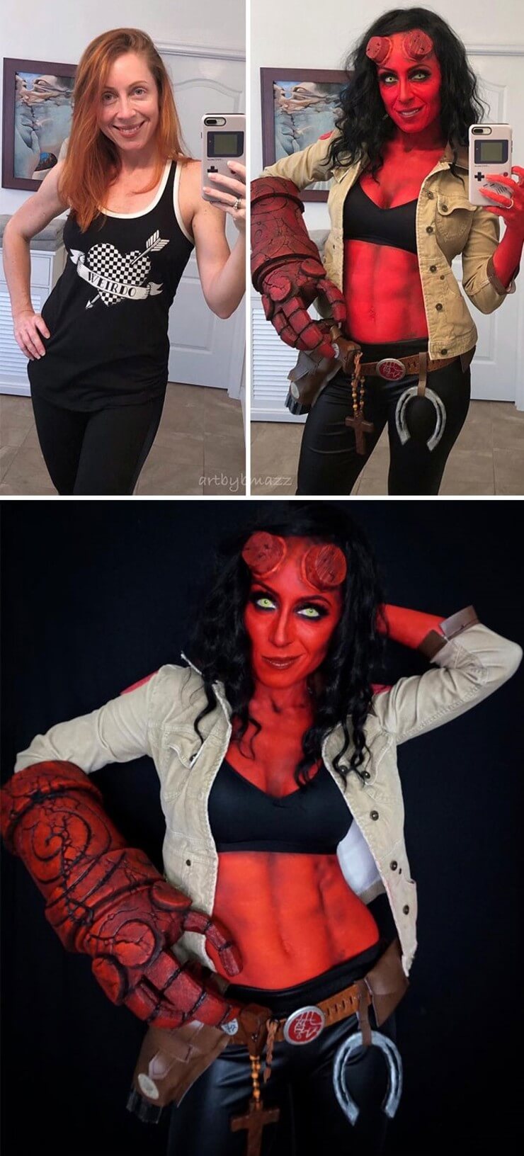 Cosplays realistas da artista autodidata Brenna Mazzoni