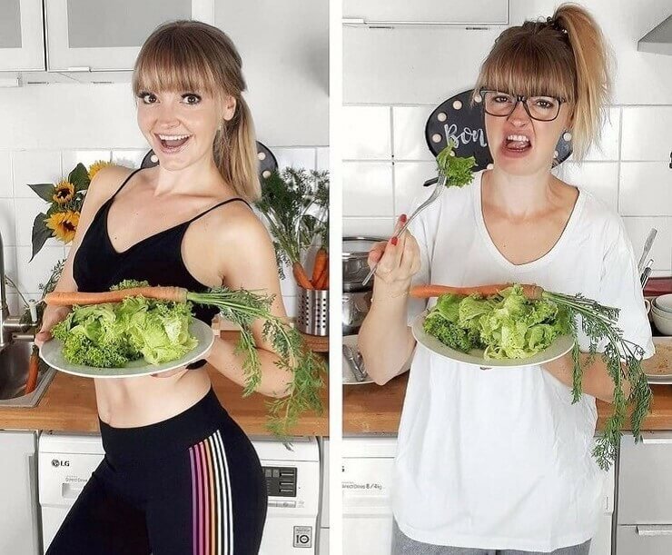 A verdade sobre o Instagram versus realidade