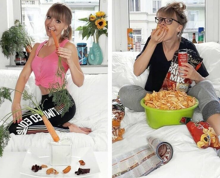 A verdade sobre o Instagram versus realidade