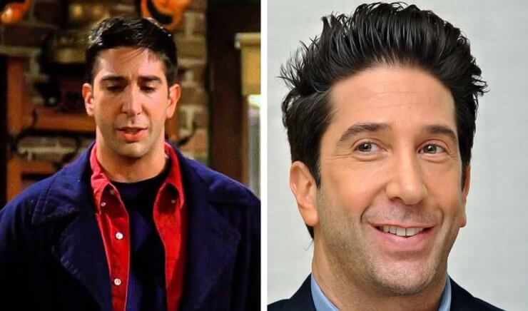 O antes e o depois dos atores de Friends