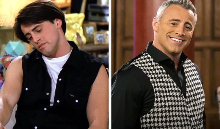 O antes e o depois dos atores de Friends