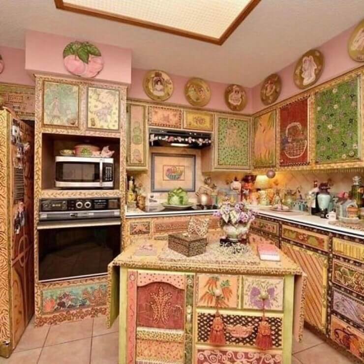 Designs de interior cafonas da internet