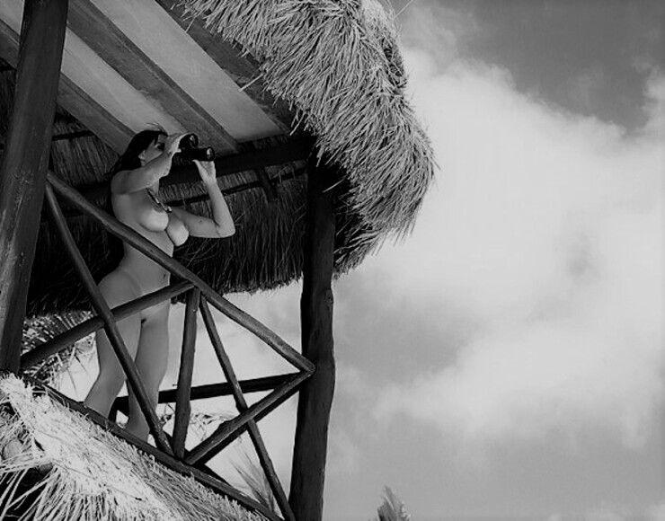 Carol Dias pelada na Revista Sexy