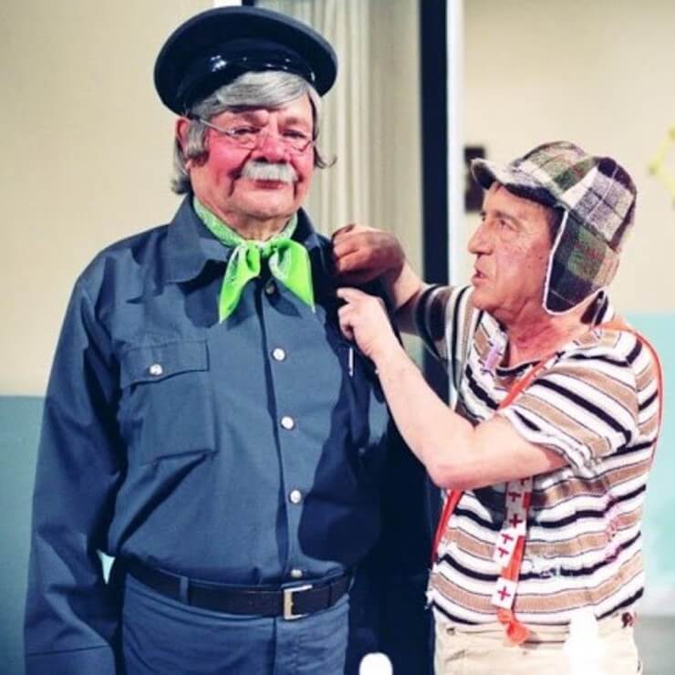 Imagens raras dos bastidores de El Chavo