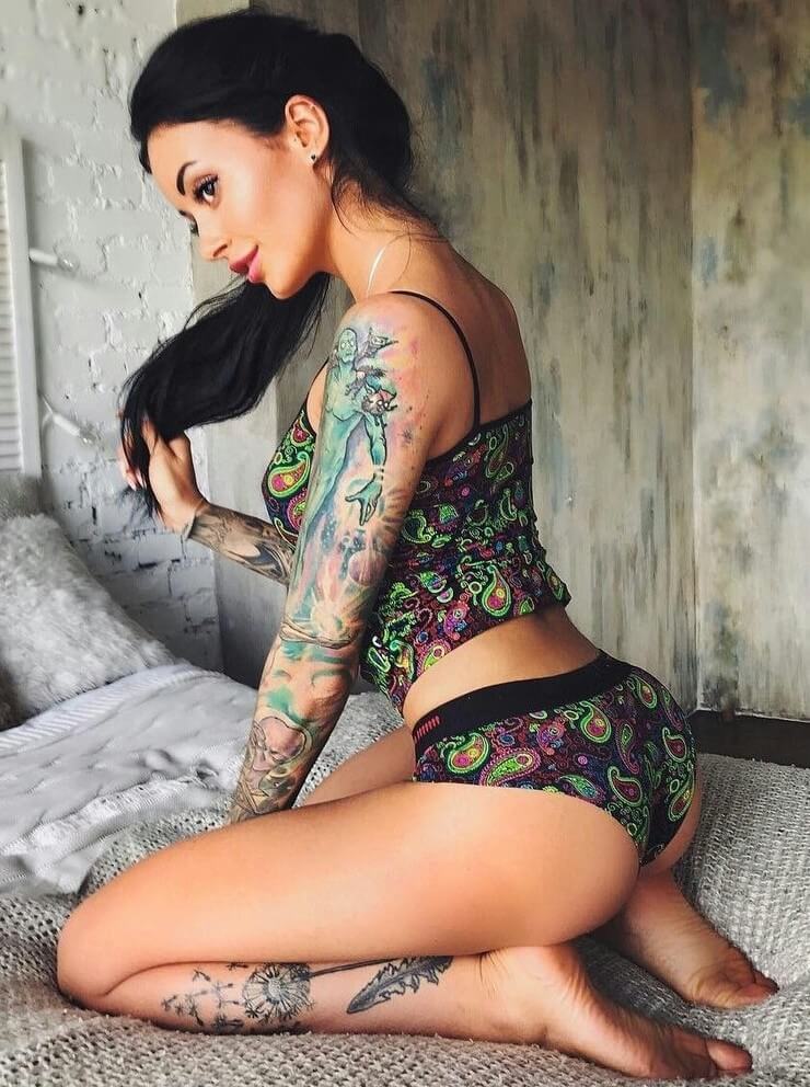 Mulheres tatuadas gostosas da internet