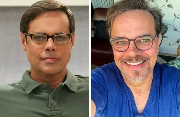 10 atores da série de comédia brasileira Toma Lá Dá Cá antes e depois Elenco da comédia Toma Lá Dá Cá antes e depois