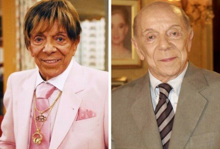 10 atores da série de comédia brasileira Toma Lá Dá Cá antes e depois Elenco da comédia Toma Lá Dá Cá antes e depois