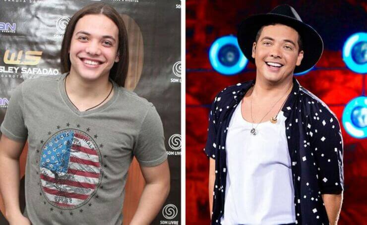 Artistas nacionais antes e depois de serem famosos