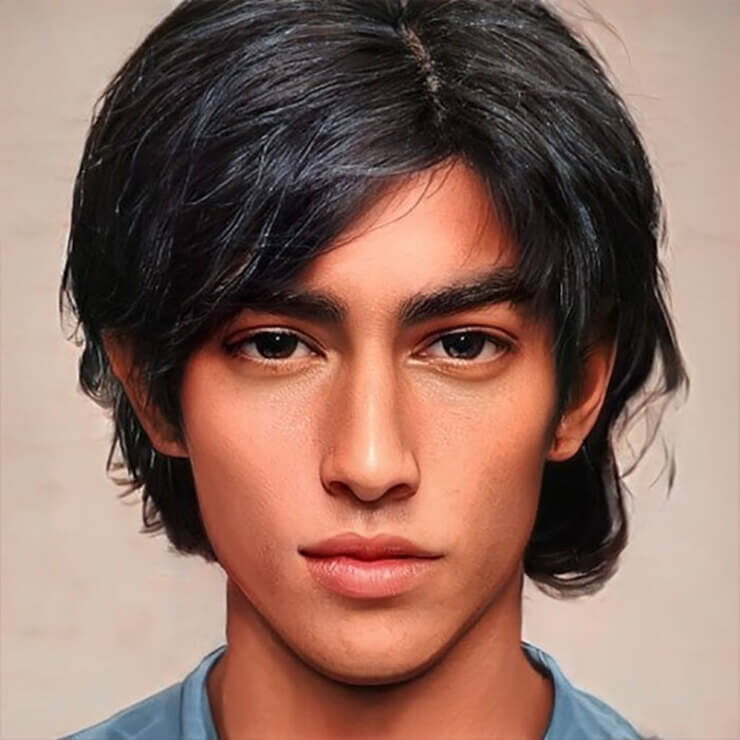 Desenhos realistas criados com inteligência artificial por Darky Artist