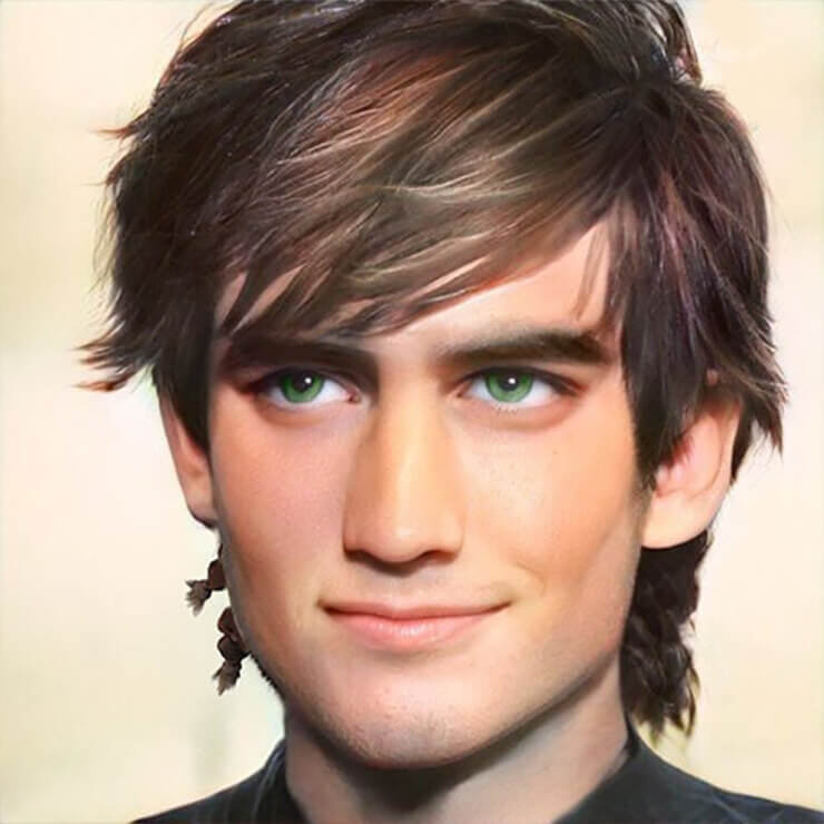 Desenhos realistas criados com inteligência artificial por Darky Artist