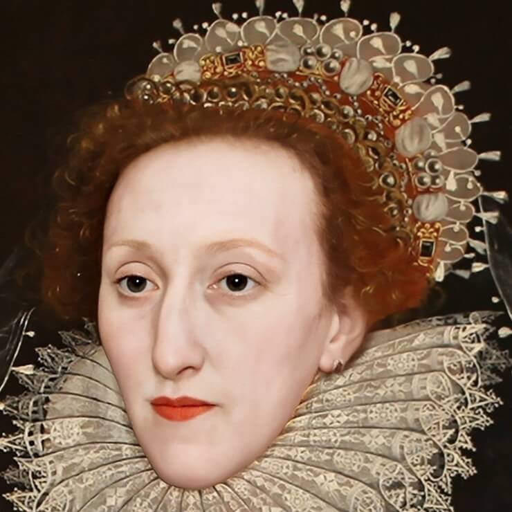 Figuras históricas famosas do artista holandês Bas Uterwijk