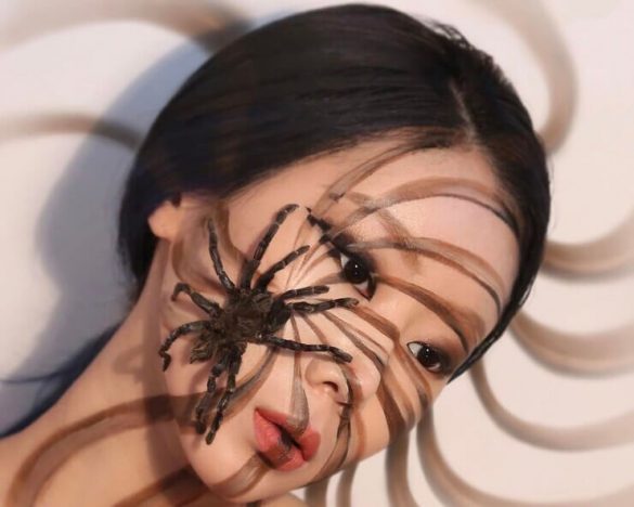 Ilusões de ótica da artista Dain Yoon