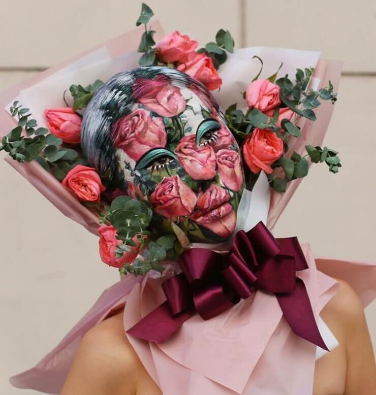 Incríveis ilusões de ótica corporal da sul-coreana Dain Yoon Ilusões de ótica da artista Dain Yoon