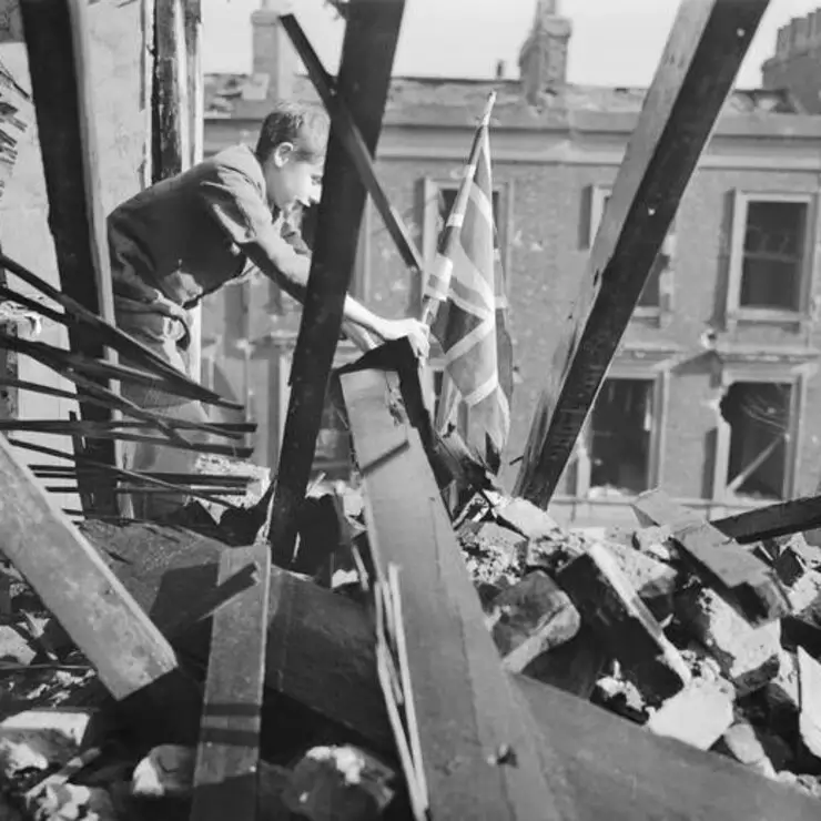 Fotos raras dos bombardeios da Segunda Guerra Mundial