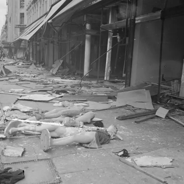 Fotos raras dos bombardeios da Segunda Guerra Mundial